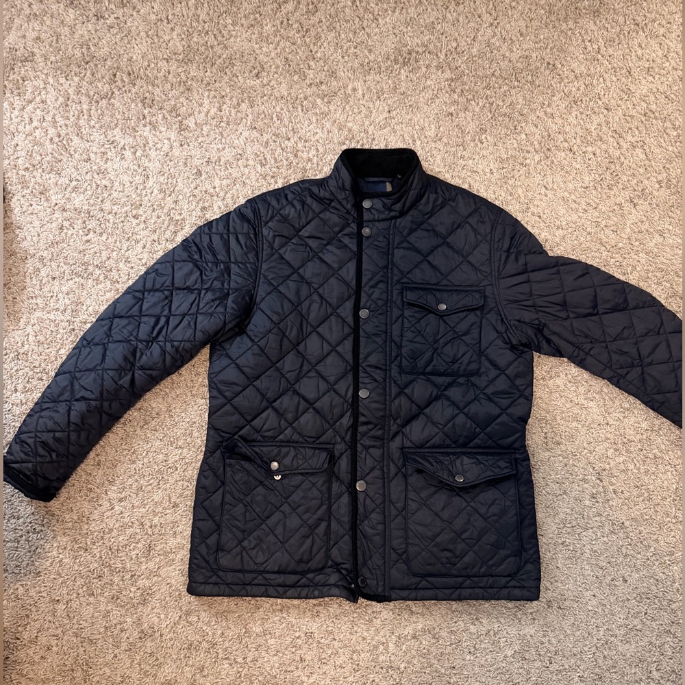Barbour Men's Quilted Black Jacket